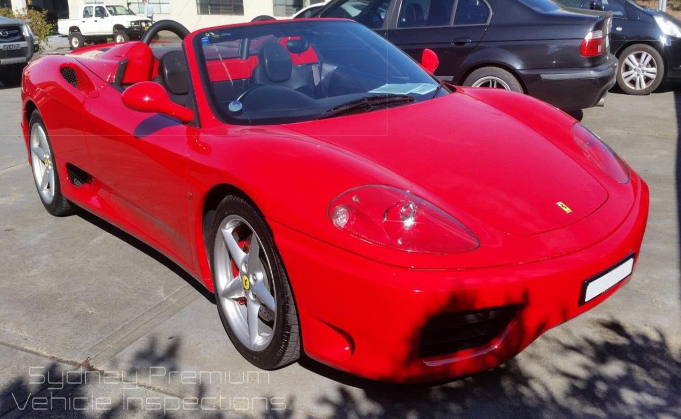 Ferrari Pre Purchase Car Inspection Sydney