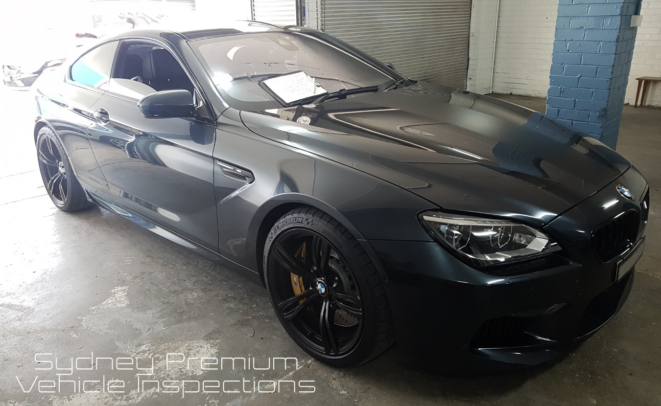 BMW M6 Car Inspection