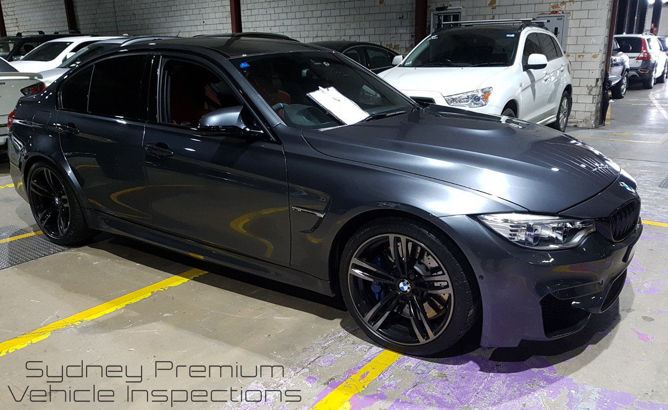 BMW M3 Mobile Vehicle Inspection
