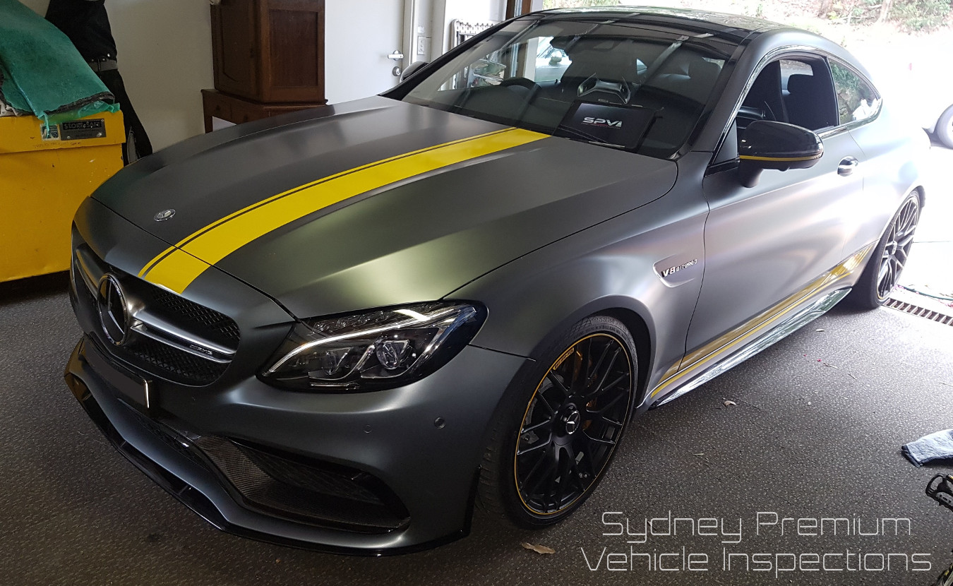Mercedes C63s Edition One Car Inspection