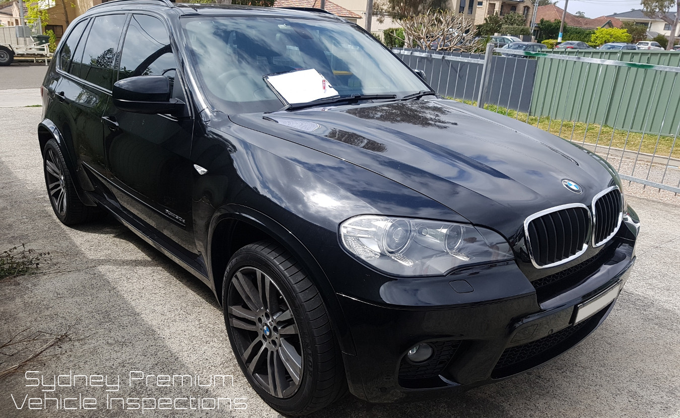 BMW X5 Mobile Car Inspection